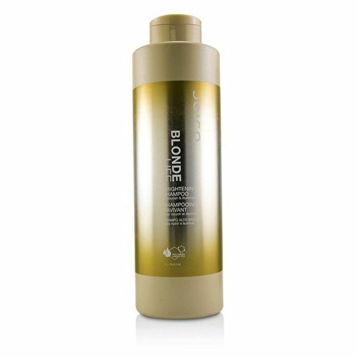 Joico Blonde Life Brightening Shampoo brillo 1000 ml para cabello rubio, limpia y revitaliza 0 Joico Blonde Life Brightening Shampoo brillo 1000 ml para cabello rubio, limpia y revitaliza 0