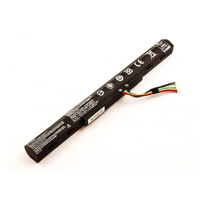 CoreParts Laptop Battery for Acer 38.48Wh Li-ion 14.8V 2600mAh Black, Aspire E5-475G, Aspire E5-523G, Aspire E5-553G, Aspire E5-573G, Aspire E5, Acer Aspire E15-N16Q2