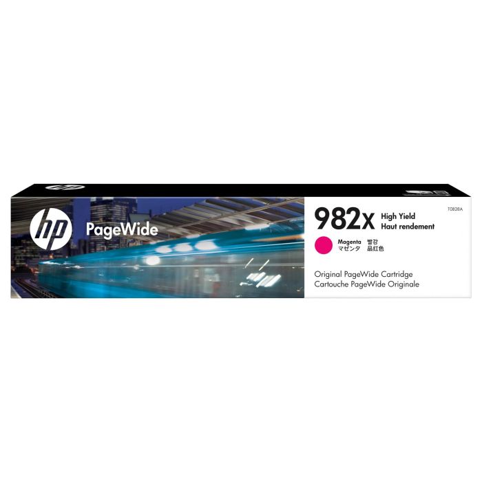 HP PageWide Enterprise Color 765dn MFP 780dn 785z Toner Magenta Alta capacidad 982X 0 HP PageWide Enterprise Color 765dn MFP 780dn 785z Toner Magenta Alta capacidad 982X 0