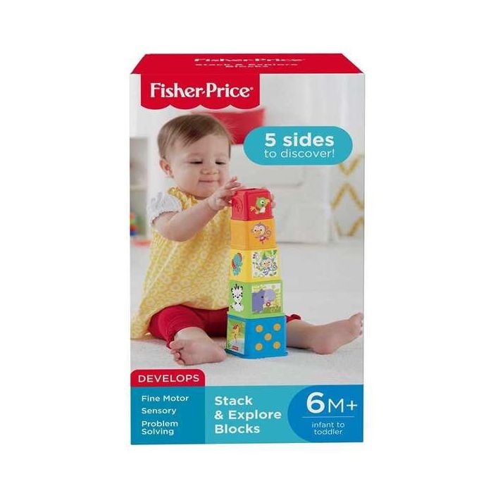 Bloques De Construcción Apila Y Descubre Cdc52 Fisher Price 7