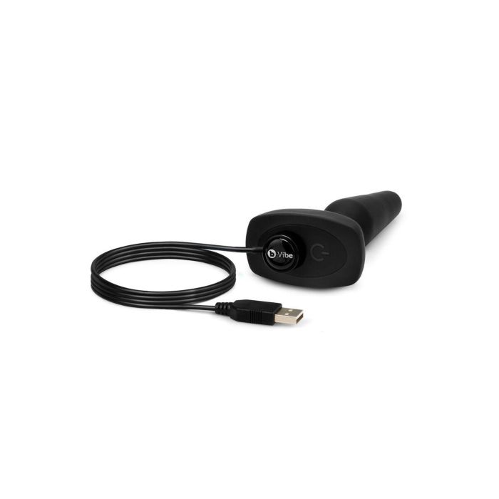 Plug Anal Con Control Remoto de Trio (Negro) B-Vibe 05882610000 Negro 6