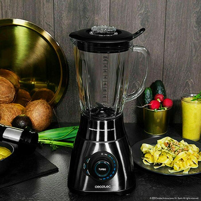 Batidora de Vaso Cecotec Power Black Titanium 1800 Smart 2,1 L 1800W Negro 1800 W 2 Batidora de Vaso Cecotec Power Black Titanium 1800 Smart 2,1 L 1800W Negro 1800 W 2