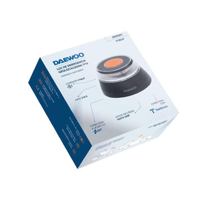 Baliza de Emergencia V16 conectada DGT 3.0 Daewoo DW5001 1