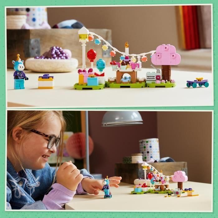 LEGO 77046 Animal Crossing Merienda de cumpleaños de Lico, juguete de construcción creativo 3 LEGO 77046 Animal Crossing Merienda de cumpleaños de Lico, juguete de construcción creativo 3