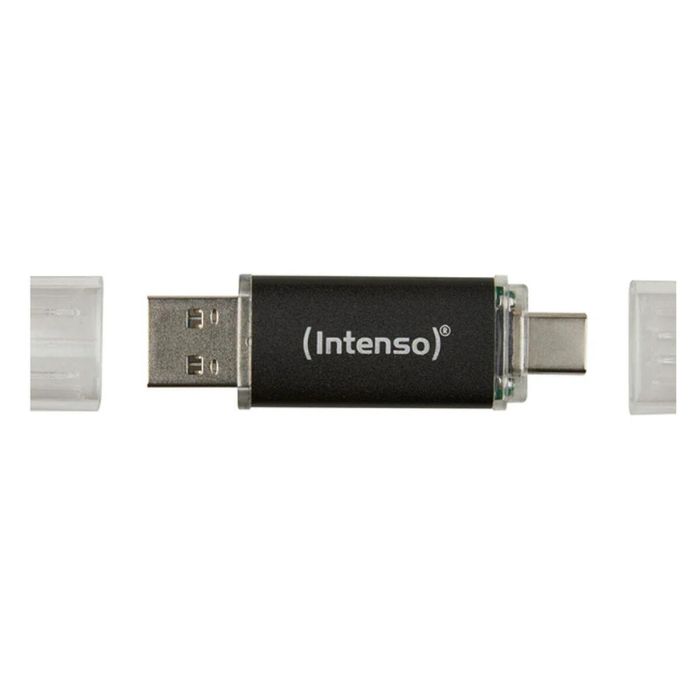 Memoria USB INTENSO Twist Line 256 GB Antracita (2 Unidades) 0 Memoria USB INTENSO Twist Line 256 GB Antracita (2 Unidades) 0