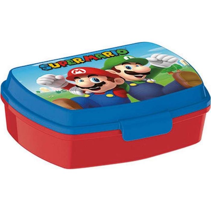 Safta Sandwichera Escolar Super Mario 170x133x56 mm 2 Safta Sandwichera Escolar Super Mario 170x133x56 mm 2