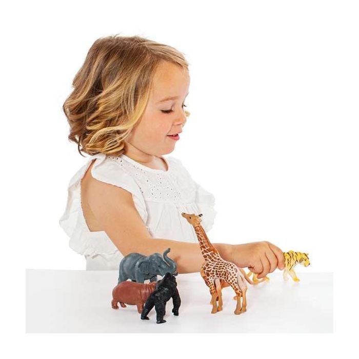 Figura animales salvajes set 6 unidades 2 Figura animales salvajes set 6 unidades 2