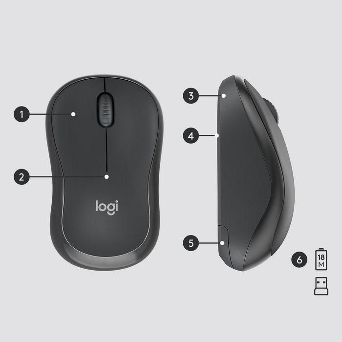 Logitech MK295 Silent Wireless Combo, English 6 Logitech MK295 Silent Wireless Combo, English 6