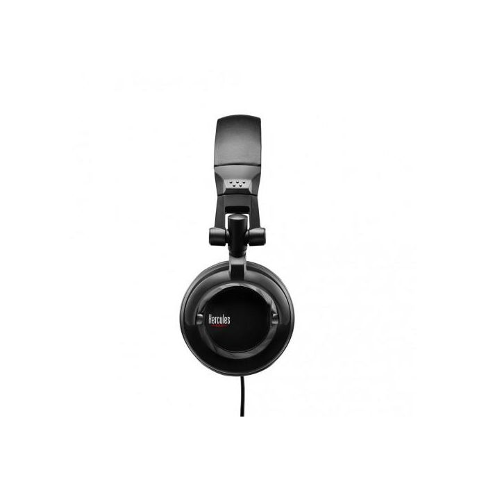Hercules HDP DJ45 Auriculares Diadema Negro Música Alámbrico 5 cm Supraaural 20-20000 Hz Cable 1 m Negro Adaptador 6,3 mm 2