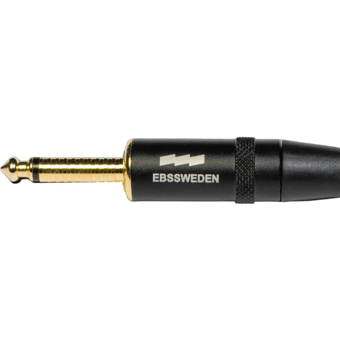 EBS Cable de Instrumento Curly Square Trenzado Jack 6.35mm (7.6 metros) Recto/Recto - EBS