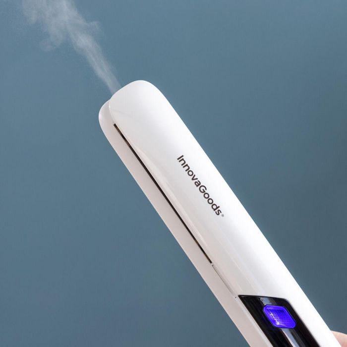 Plancha de Pelo Cerámica con Vapor Stemio InnovaGoods 36 W 10 Plancha de Pelo Cerámica con Vapor Stemio InnovaGoods 36 W 10