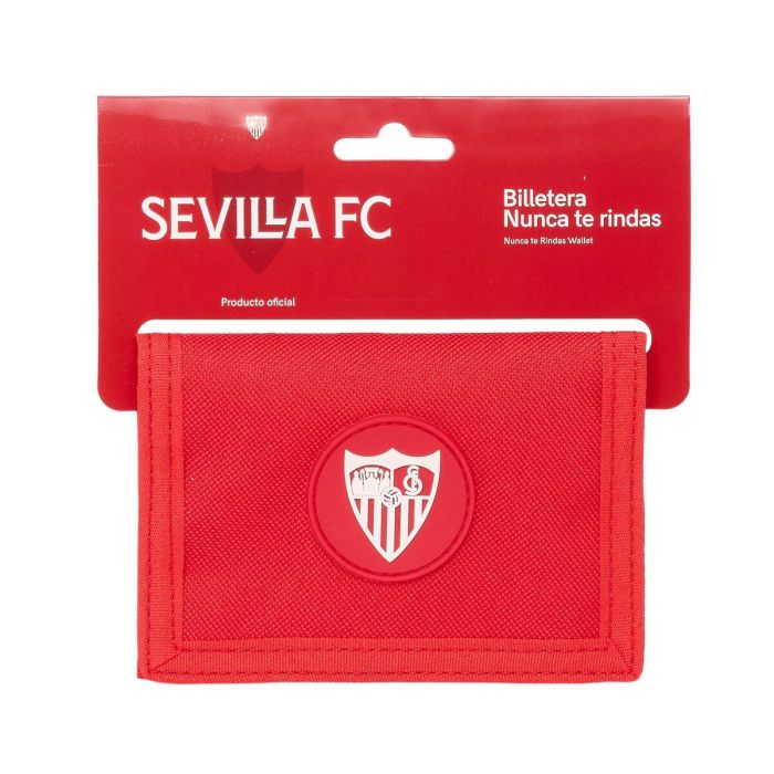 Cartera Sevilla Fútbol Club Rojo 12,5 x 9,5 x 1 cm 3