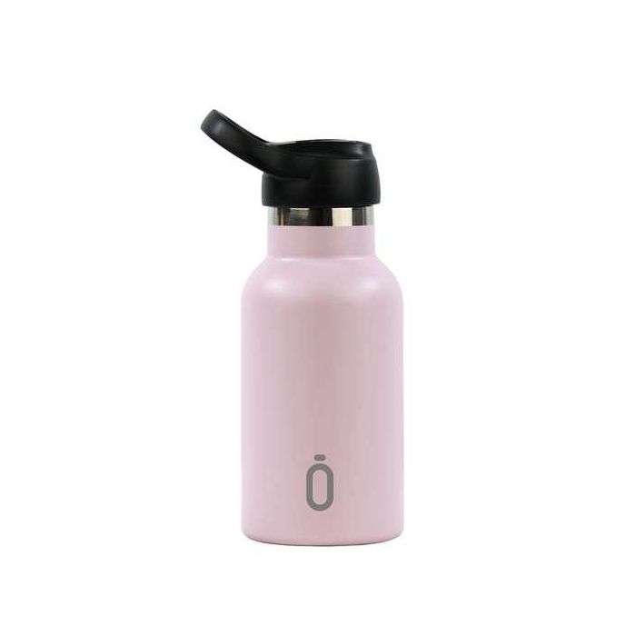 Botella Térmica Safta Rosa empolvado Rosa Silicona Acero Inoxidable 1