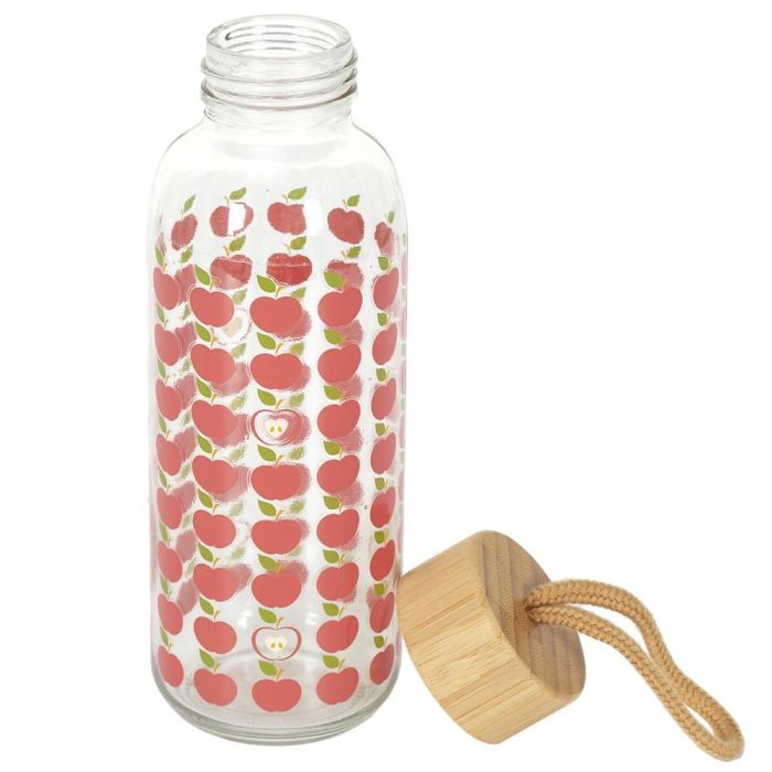 Cook Concept Botella 400 Ml Con Tapón-Correa de Bambú 1 Cook Concept Botella 400 Ml Con Tapón-Correa de Bambú 1