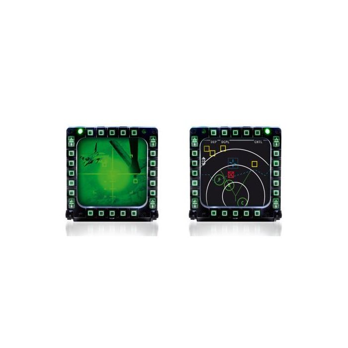 Thrustmaster MFD Cougar Pack Palanca de mando para PC Negro - 2960708 4