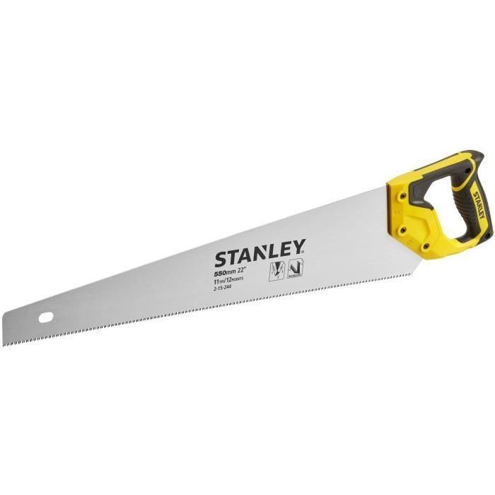 Sierra de mano - STANLEY - 2-15-244 - Jetcut - Corte fino 550 mm