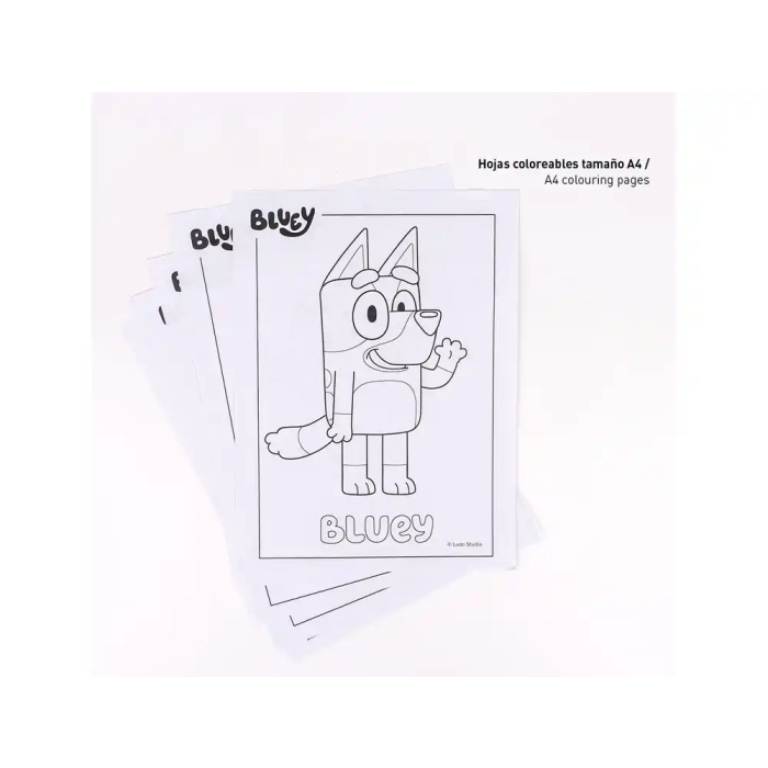 Cerda Set de Papeleria Coloreable Bluey Set Regalo 320x0x215 mm 6