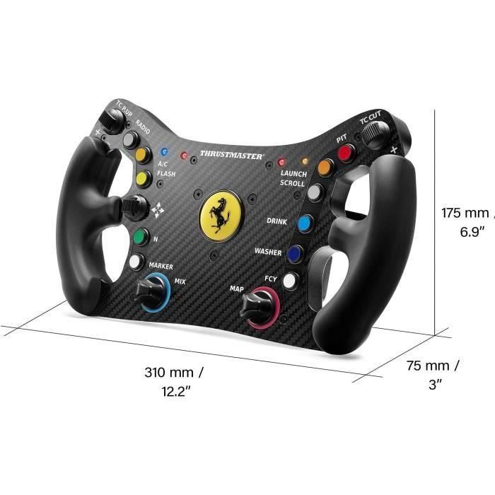 Thrustmaster Ferrari 488 GT3 Negro Volante Analógico/Digital PC 3 Thrustmaster Ferrari 488 GT3 Negro Volante Analógico/Digital PC 3