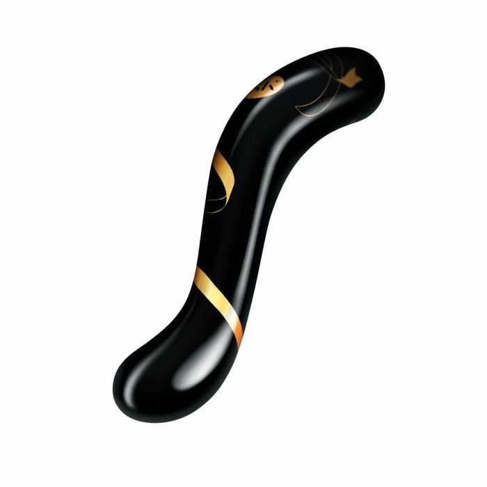 Consolador de Doble Penetración Secret Kisses Negro 4