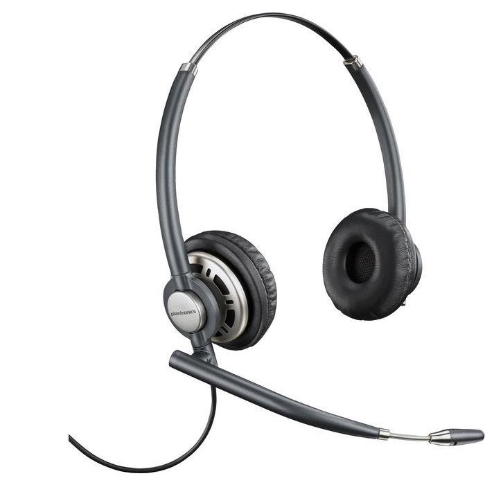 HP EncorePro 720 Binaural Headset Quick Disconnect para Centros de Contacto con Cancelación de Ruido