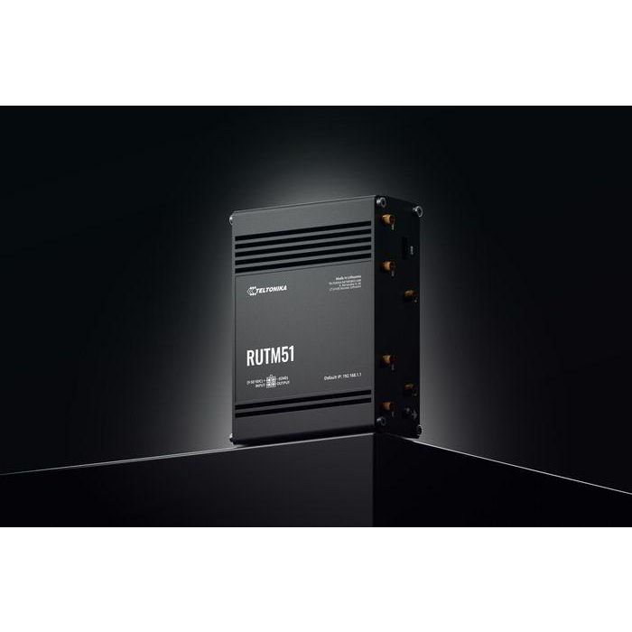 Teltonika Networks RUTM51 (EU) 5G/4G CAT12/ WiFi LTE router 6 Teltonika Networks RUTM51 (EU) 5G/4G CAT12/ WiFi LTE router 6