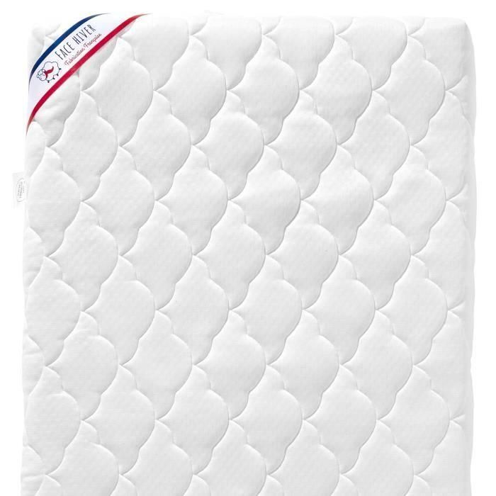 Colchón Perfect Baby - 60x120x10 cm - 2 Caras: Verano / Invierno - Desenfundable - Antiácaros 1 Colchón Perfect Baby - 60x120x10 cm - 2 Caras: Verano / Invierno - Desenfundable - Antiácaros 1