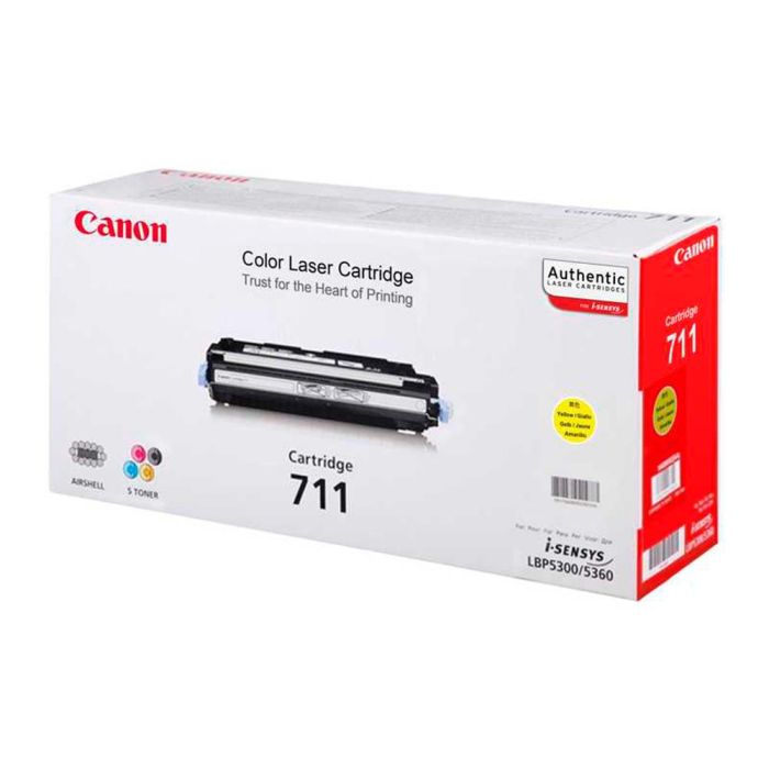 Canon Toner Amarillo I-Sensys Lbp-5300 - Crg 711 Y 1