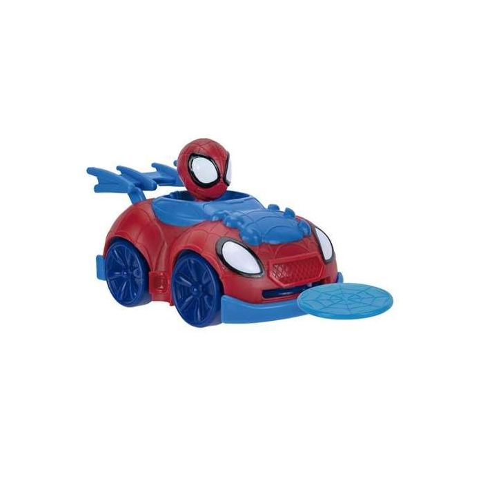 Coche spidey 10 cm lanza discos - modelos surtidos