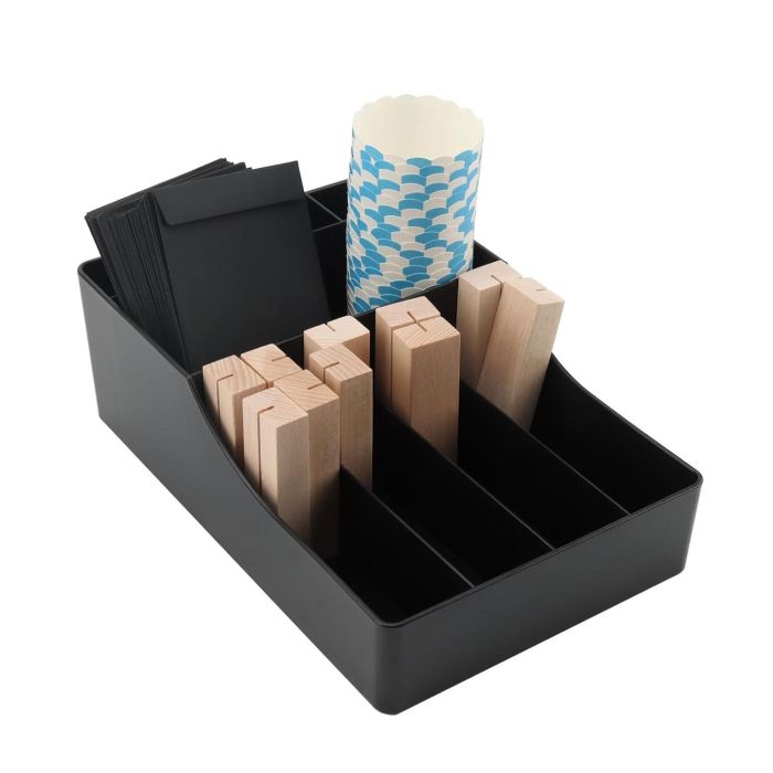 Organizador de Accesorios para Café e Infusiones My Bar - 9 Secciones (6 Unidades) 2 Organizador de Accesorios para Café e Infusiones My Bar - 9 Secciones (6 Unidades) 2