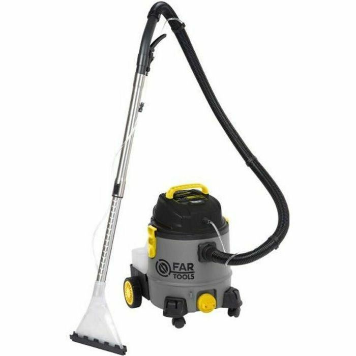 Fartools SPO 20 L Limpiador y Aspiradora 3 en 1 para champú, agua y polvo - 1250W, 16kPa, Tanque PVC 20L