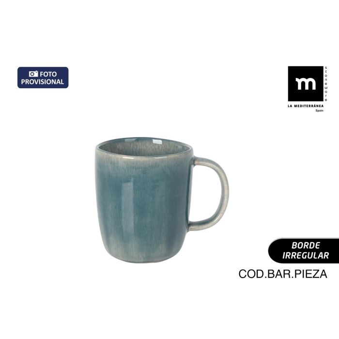 La Mediterranea Mug 200 ml "Ocean Blue" - Taza de cerámica azul (36 Unidades) La Mediterranea Mug 200 ml "Ocean Blue" - Taza de cerámica azul (36 Unidades)