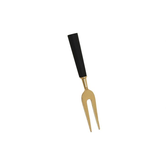 Cuchillo Glam DKD Home Decor Dorado Negro 1 x 17.5 x 3.9 cm Set de 3 2