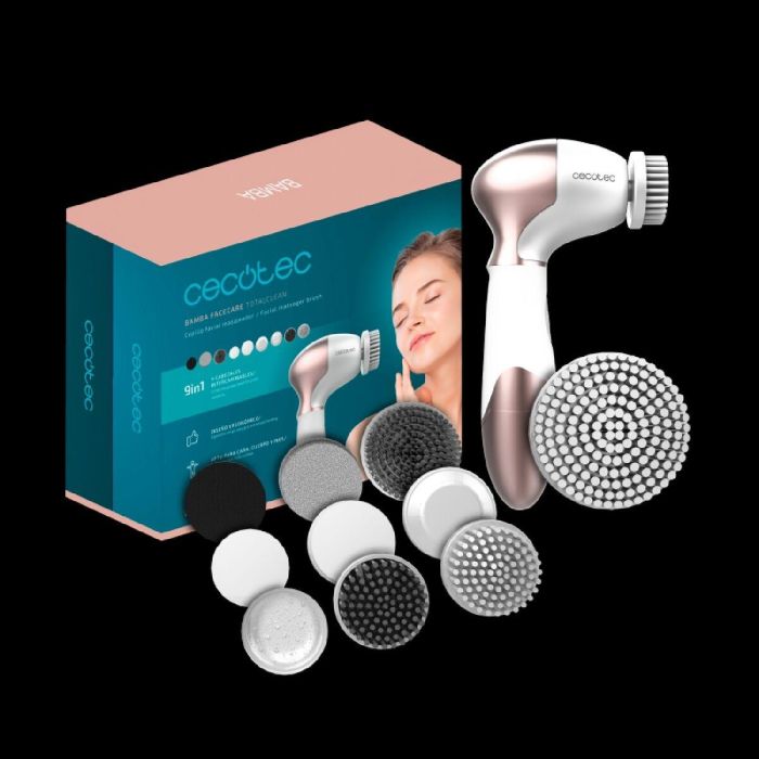 Cepillo Limpiador Facial Cecotec FaceCare TotalClean Blanco 1 Cepillo Limpiador Facial Cecotec FaceCare TotalClean Blanco 1