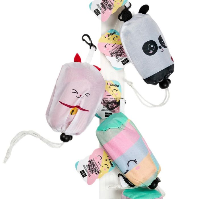 Bolsa Compra Plegable Kawaii The Concept Factory 3 Bolsa Compra Plegable Kawaii The Concept Factory 3