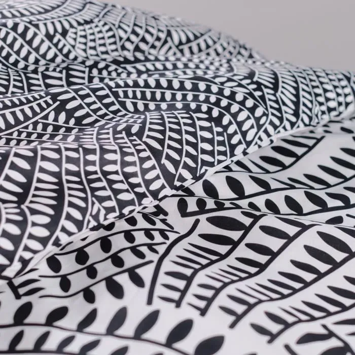 Today TOD3574641203115 Juego de Cama Doble 240x200 cm 100% Algodón Blanco y Negro 1 Today TOD3574641203115 Juego de Cama Doble 240x200 cm 100% Algodón Blanco y Negro 1