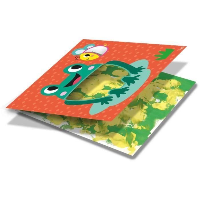Tarjetas Eco para Pintar con los Dedos - SES CREATIVE - Exprésate pintando con los dedos y hojas de papel. 4 Tarjetas Eco para Pintar con los Dedos - SES CREATIVE - Exprésate pintando con los dedos y hojas de papel. 4