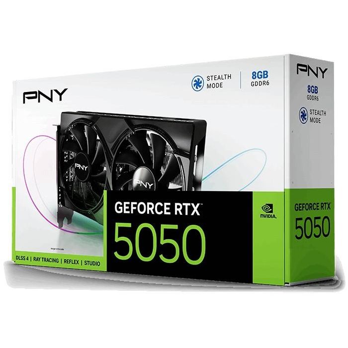 RTX 5050 8GB PNY Dual Fan GDDR6 8