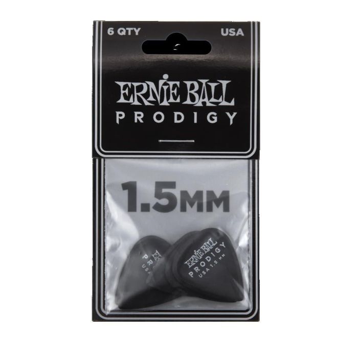 Bolsa De Púas Prodigy Negra Mini 1,5 Mm - 6 Unidades 1 Bolsa De Púas Prodigy Negra Mini 1,5 Mm - 6 Unidades 1