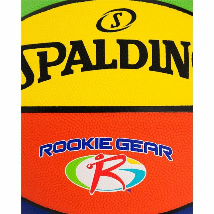 Balón de Baloncesto Spalding Rookie Gear Verde Claro 4 1