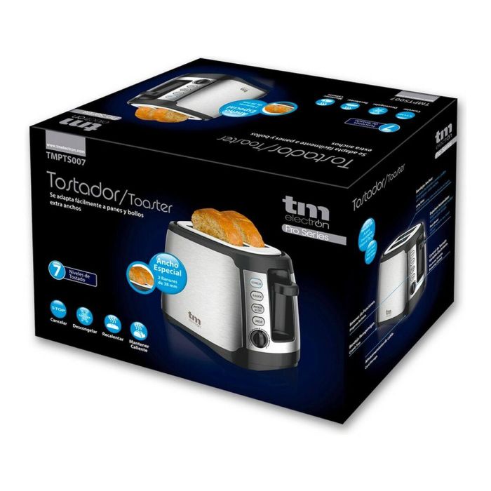 Tostadora TM Electron 800W 1400 W 2 Tostadora TM Electron 800W 1400 W 2