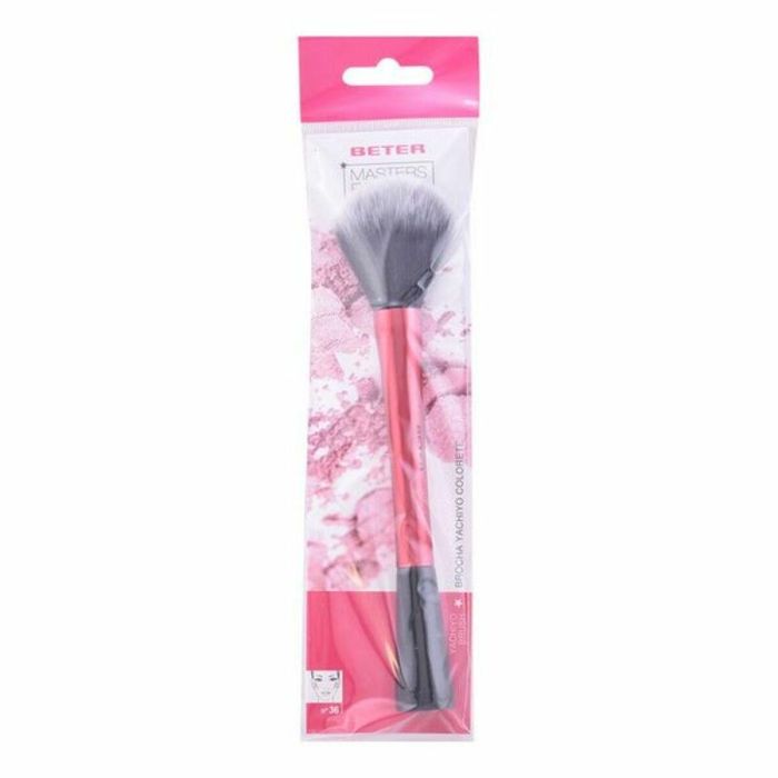 Beter Brocha Maquillaje Yachiyo para Colorete Pelo Sintético con Punta Suave y Precisa, para Definir y Resaltar Pómulos 1 Unidad