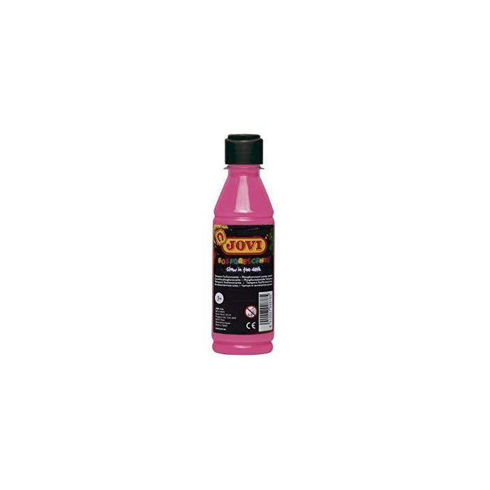 Jovi Témpera Fosforescente Magenta Botella De 250 mL Jovi Témpera Fosforescente Magenta Botella De 250 mL