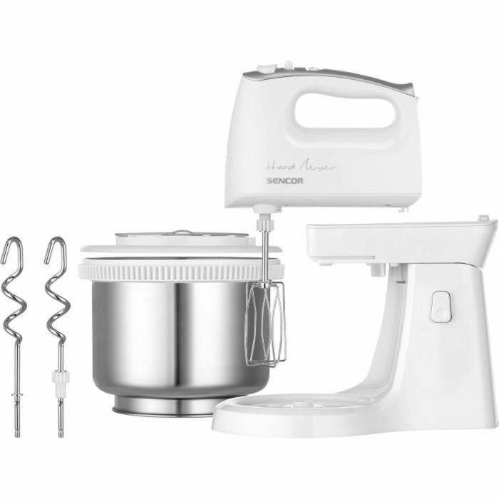 Batidora de mano con bol giratorio - SENCOR - SHM6206SS - 500W - Plata 4 Batidora de mano con bol giratorio - SENCOR - SHM6206SS - 500W - Plata 4