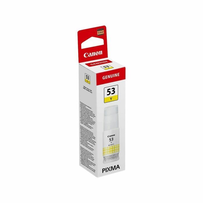 Botella de tinta - Canon - GI -53y - Amarillo - Pixma G650 y G550 Compatibilidad - (4690C001) 1