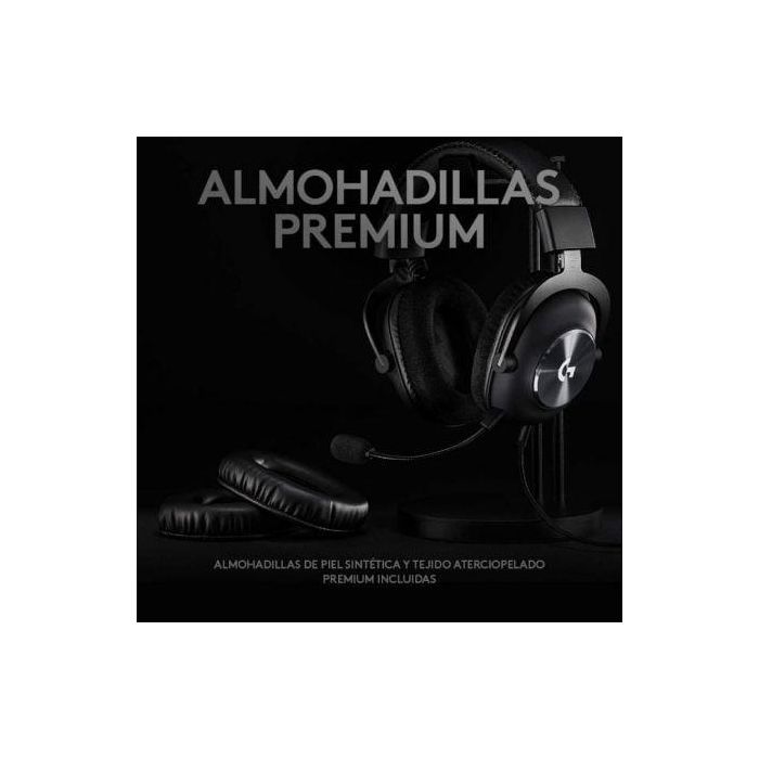 Logitech Pro Gaming X Auriculares con BLUE VO!CE y DTS Headphone:X 2.0 para sonido envolvente de 7.1 canales 4 Logitech Pro Gaming X Auriculares con BLUE VO!CE y DTS Headphone:X 2.0 para sonido envolvente de 7.1 canales 4