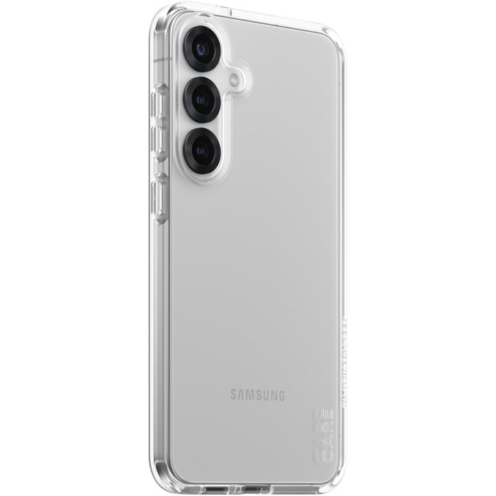 PanzerGlass CARE Flagship Case Clear w. Clear Frame para Galaxy S25 Plus
