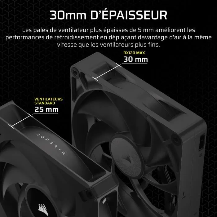 Corsair CO-9051041-WW Ventilador iCUE LINK RX120 Max de un solo ventilador para PC 2 Corsair CO-9051041-WW Ventilador iCUE LINK RX120 Max de un solo ventilador para PC 2