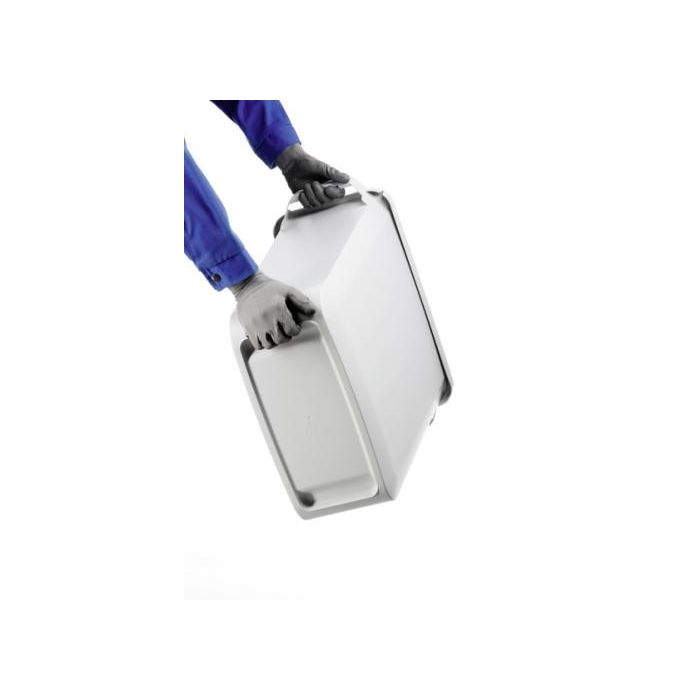 Durable Cubo Rectangular 60L Gris 1800496050 5