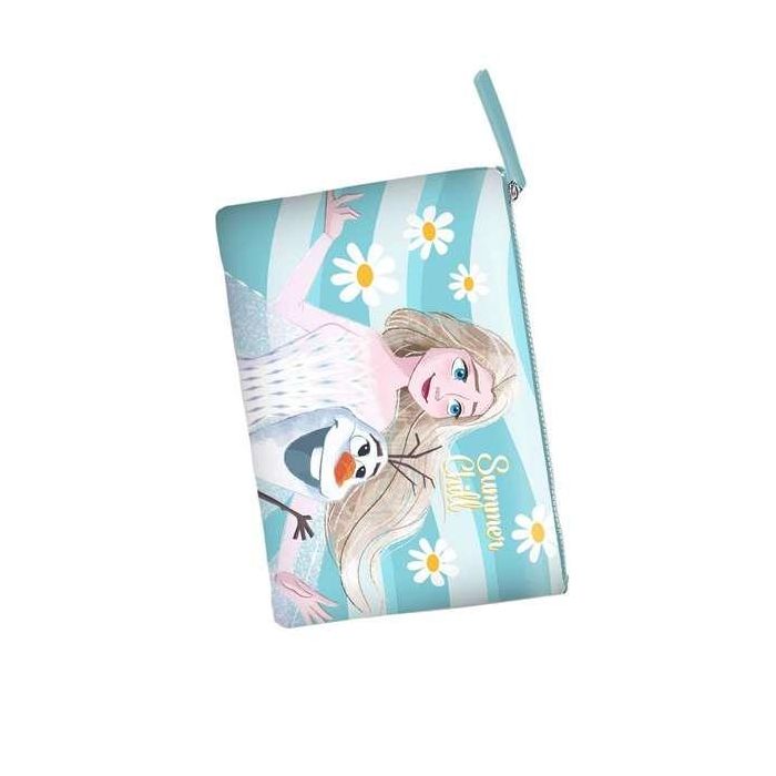 Karactermania Frozen 2 Chill Neceser de un compartimento con cremallera, poliéster, azul, 30.5 x 22.5 cm 1