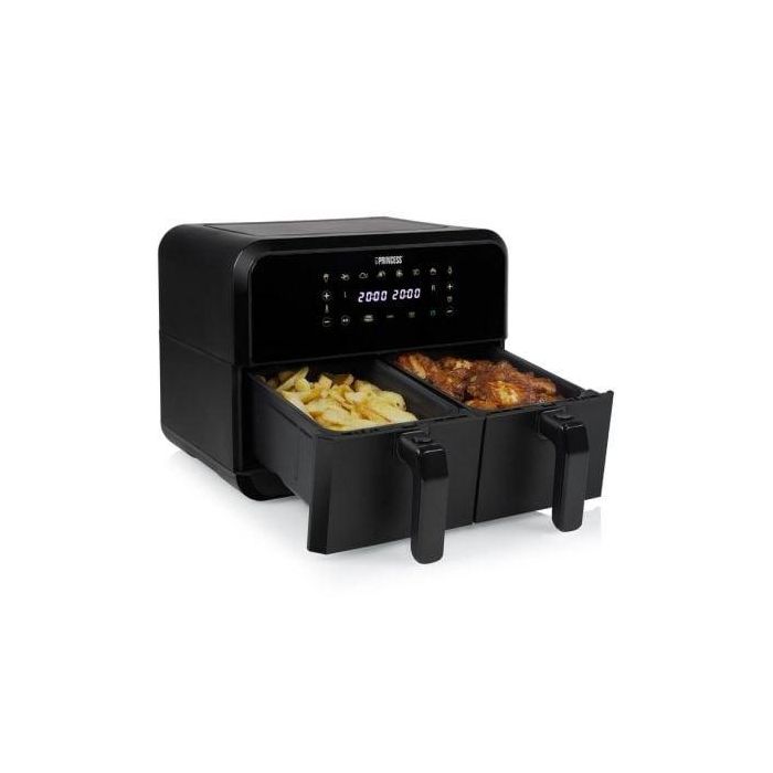 Freidora por Aire / Sin Aceite Princess Double Basket Airfryer 182068/ 2400W/ Capacidad 8L 1 Freidora por Aire / Sin Aceite Princess Double Basket Airfryer 182068/ 2400W/ Capacidad 8L 1
